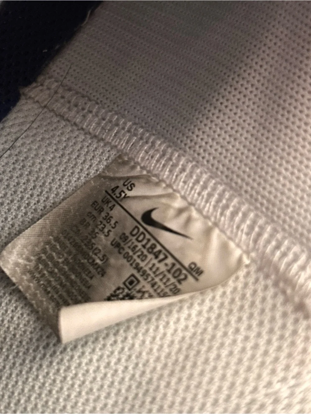Nike clean white